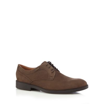 Clarks Brown 'Chilver Walk' Derby shoes